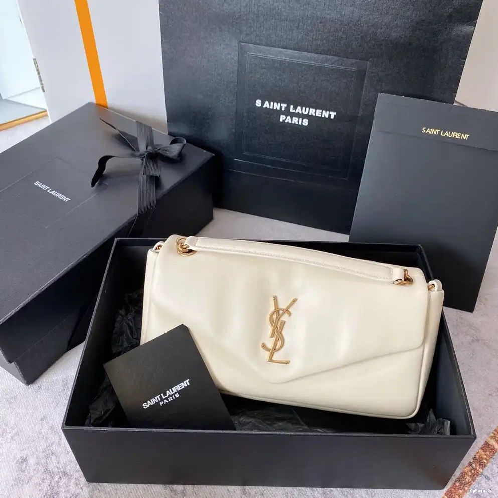 IN YSL CALYPSO LAMBSKIN PLUNGED 0531
